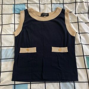 Vintage Chanel blouse from late 80s early 90s